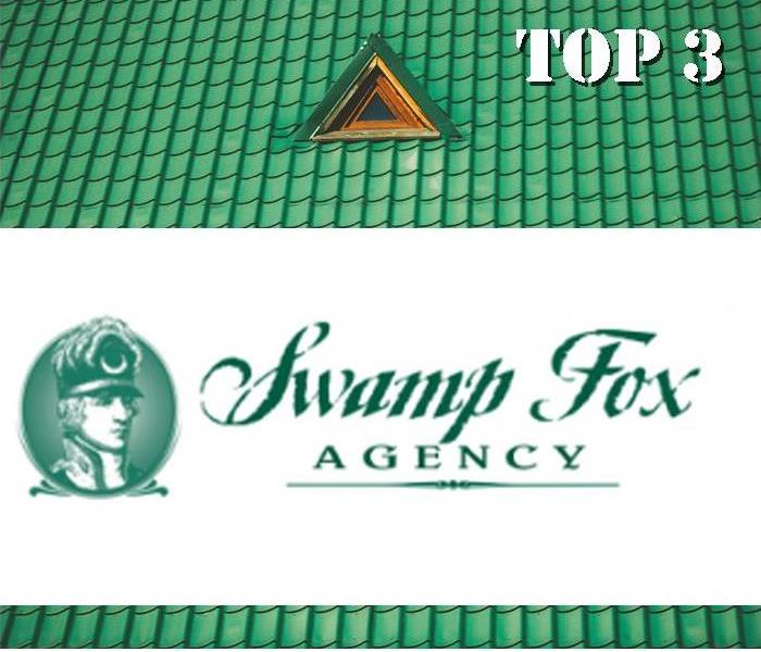 House image with Swamp Fox Agency logo in the midle